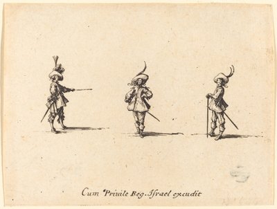 Ejercicio sin armas de Jacques Callot