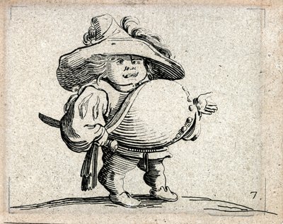 Varie Figure Gobbi ... (grabado) de Jacques Callot