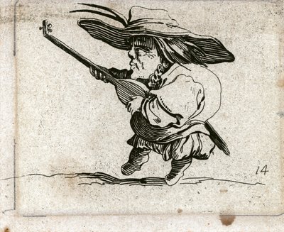Varie Figure Gobbi ... (grabado) de Jacques Callot