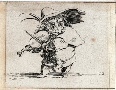 Varie Figure Gobbi ... (grabado) de Jacques Callot