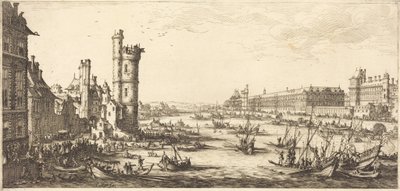 Vista del Louvre de Jacques Callot
