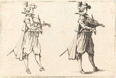 Violinista de Jacques Callot