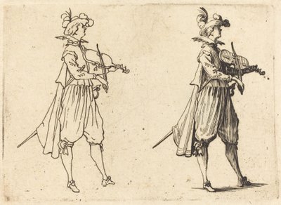 Violinista de Jacques Callot