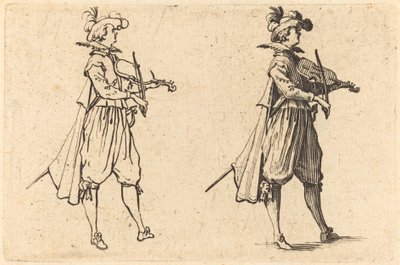 Violinista de Jacques Callot