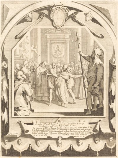 El poseído de Jacques Callot after Andrea Boscoli