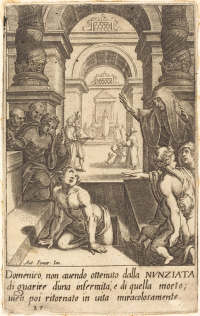 Domenico de Jacques Callot after Antonio Circignani