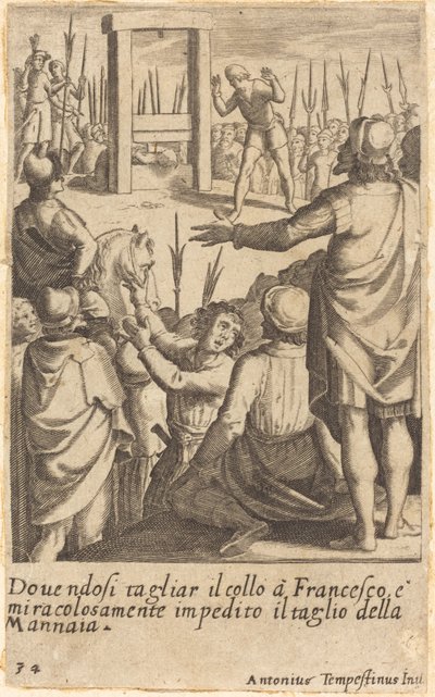 Francesco de Jacques Callot after Antonio Tempesta