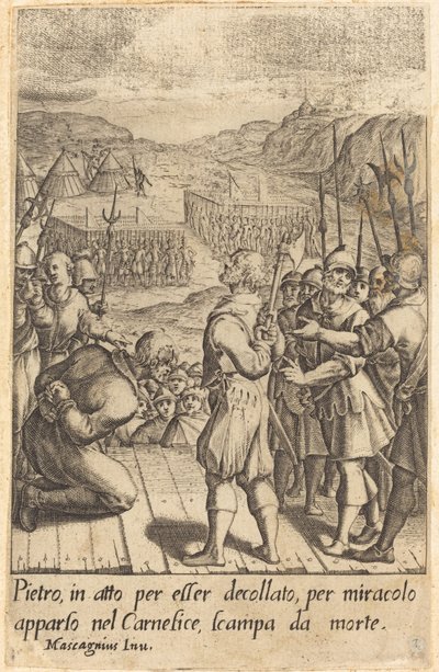 El Verdugo de Jacques Callot after Donato Mascagni