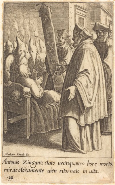 Antonio Zingano de Jacques Callot after Matteo Rosselli