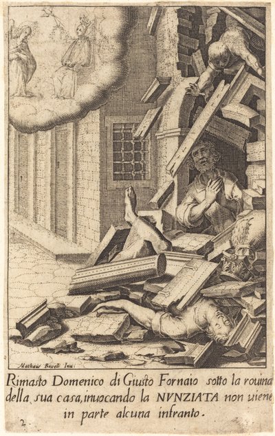 Domenico di Giusto de Jacques Callot after Matteo Rosselli