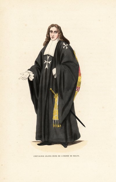 Gran Cruz de los Caballeros Hospitalarios, Orden de Malta, Orden de los Caballeros del Hospital de San Juan de Jerusalén, Chevalier Grand-Croix de l