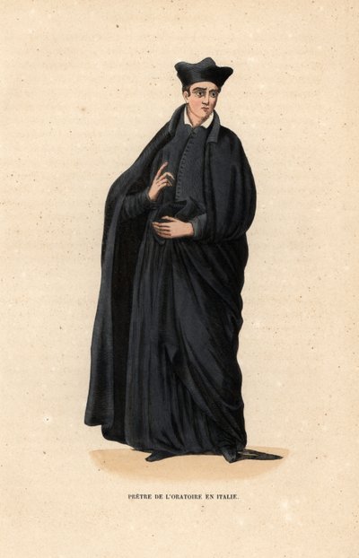 Sacerdote de la Congregación del Oratorio, Italia, Pretre de l