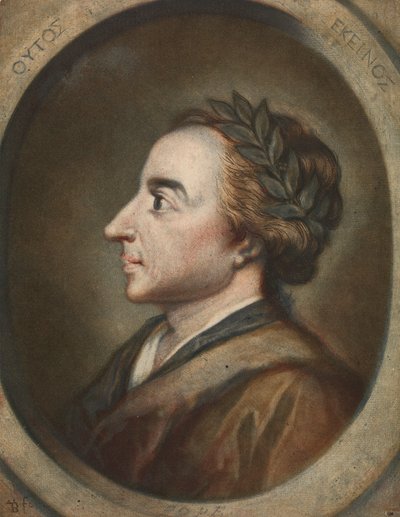 Alexander Pope, poeta 1744 de Jacques Christophe Le Blon