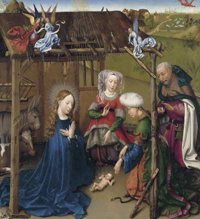 La Natividad, ca 1435 de Jacques Daret