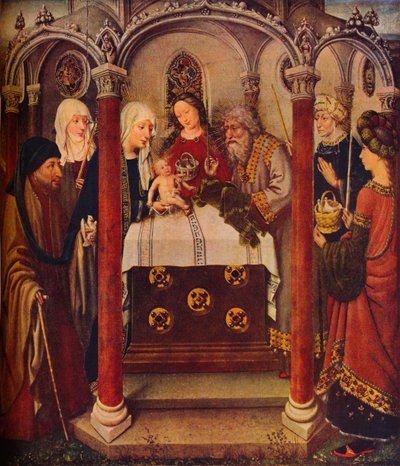 La presentación de Cristo en el templo (retablo) de Jacques Daret