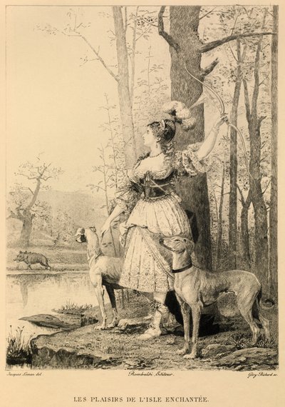 Los placeres de la isla encantada de Moliere de Jacques Edmond Leman