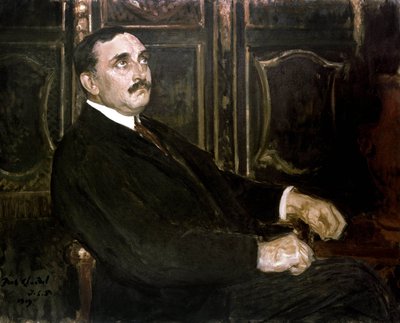 Escritor y diplomático francés Paul Claudel de Jacques Emile Blanche