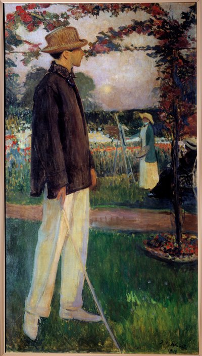 Retrato de Jean Cocteau (1889-1963) Escritor de Jacques Emile Blanche