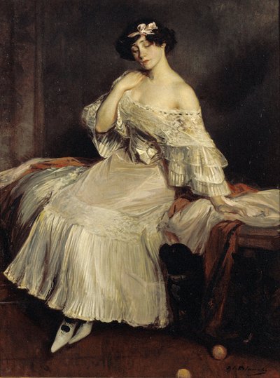 Retrato de Colette 1873-1954, c. 1905 de Jacques Emile Blanche