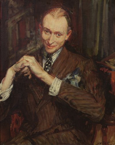 Retrato de J. Raulet de Jacques Emile Blanche