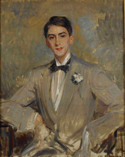 Retrato de Jean Cocteau 1889-1963, 1912 de Jacques Emile Blanche