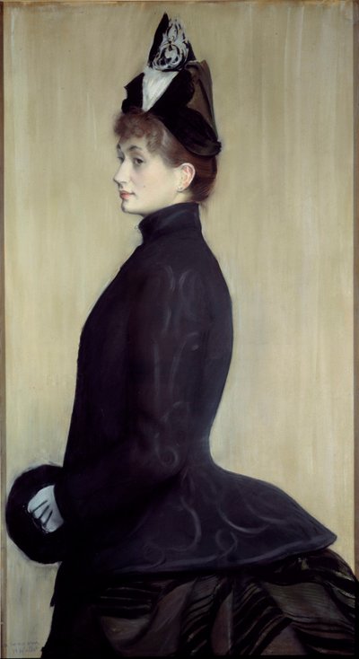 Retrato de Madame Wallet de Jacques Emile Blanche