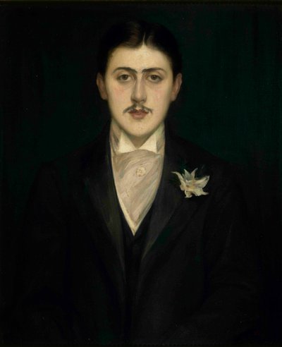 Retrato de Marcel Proust de Jacques Emile Blanche
