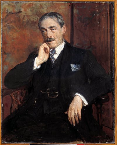 Retrato de Paul Valery de Jacques Emile Blanche