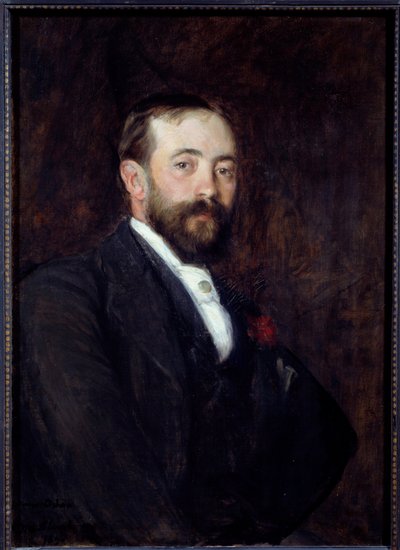 Retrato del pintor español Don Rafael de Ochoa y Madrazo de Jacques Emile Blanche