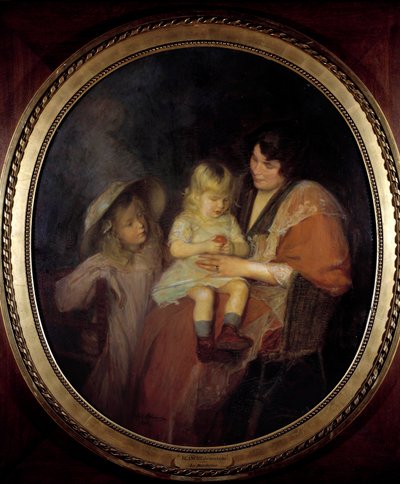 Tangerina: una madre y sus dos hijos de Jacques Emile Blanche