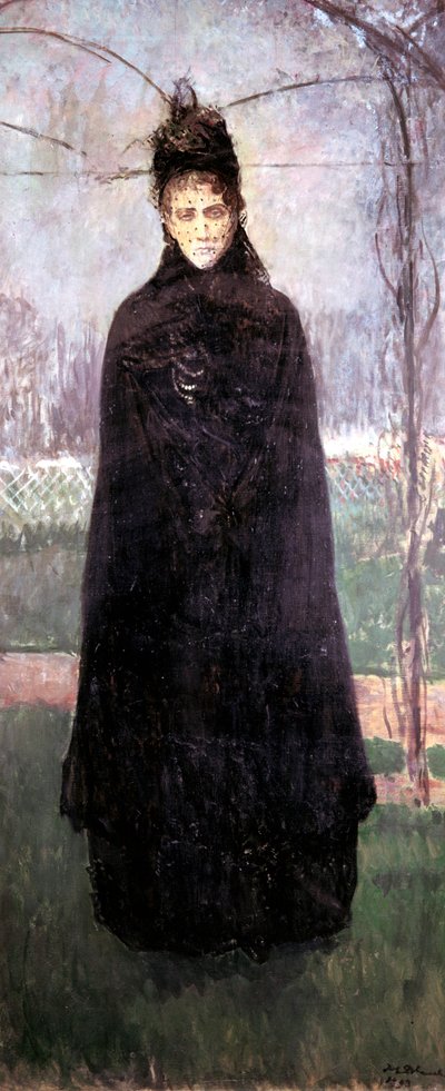 Virginia Oldoini 1837-99 Condesa de Castiglione, Memoria de 1893, 1914 de Jacques Emile Blanche