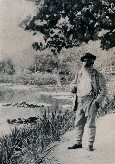 Claude Monet, Giverny, 1905 de Jacques Ernest Bulloz