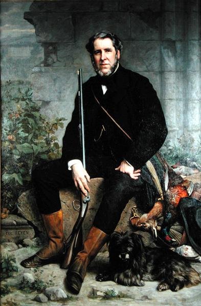 Retrato de John Bowes (1811-85), c.1860 de Jacques Eugene Feyen