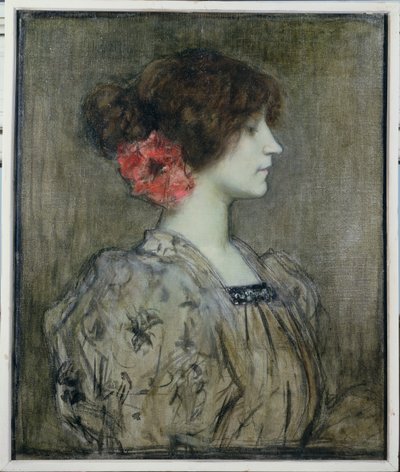 Colette (1873-1954), c.1896 de Jacques Fernand Humbert