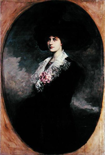 Retrato de una mujer de Jacques Fernand Humbert