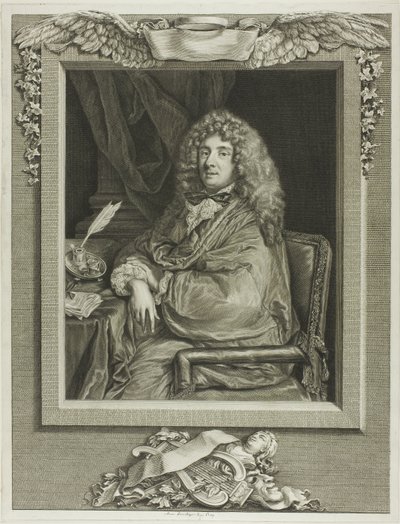 Molière de Jacques Firmin Beauvarlet