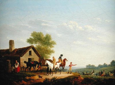 Carreras de caballos de Jacques Francois Joseph Swebach