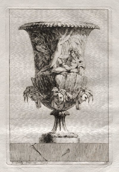 Conjunto de jarrones:  Plato 17 de Jacques François Saly