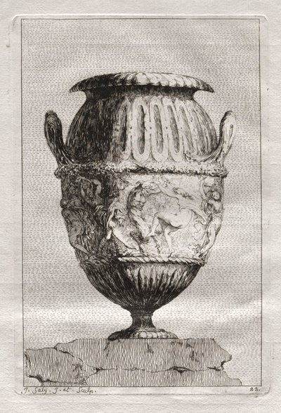 Conjunto de jarrones:  Plato 22 de Jacques François Saly