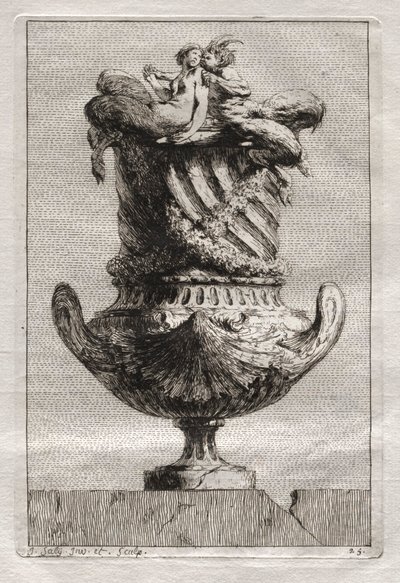 Conjunto de jarrones:  Plato 25 de Jacques François Saly