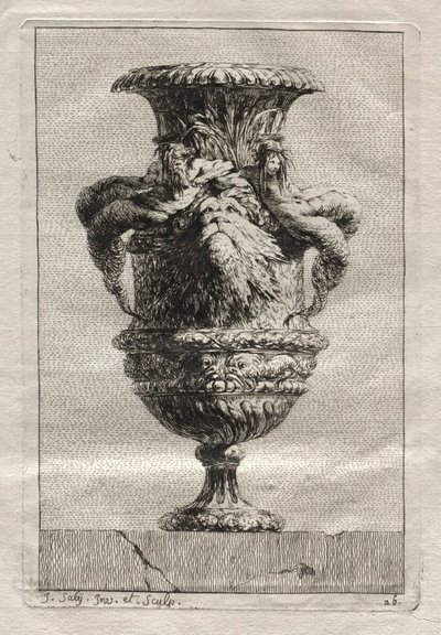 Conjunto de jarrones:  Plato 26 de Jacques François Saly