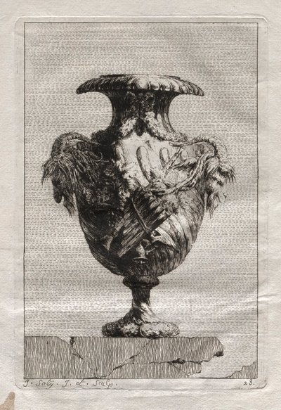 Conjunto de jarrones:  Plato 28 de Jacques François Saly