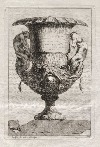 Conjunto de jarrones:  Plato 29 de Jacques François Saly