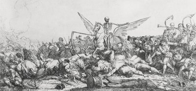 El triunfo de la muerte, 1779 de Jacques Gamelin