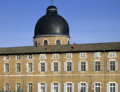 Arquitectura barroca: cúpula del Hotel Dieu (siglo XVIII) por el arquitecto Jacques Germain Soufflot (1713-1780). Macon, Saona y Loira (71). de Jacques Germain Soufflot