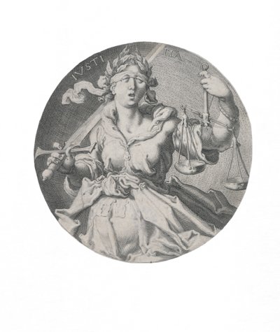 Justicia, 1593 de Jacques Gheyn