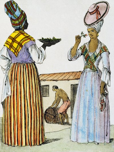 Floristas en Santo Domingo de Jacques Grasset de Saint Sauveur