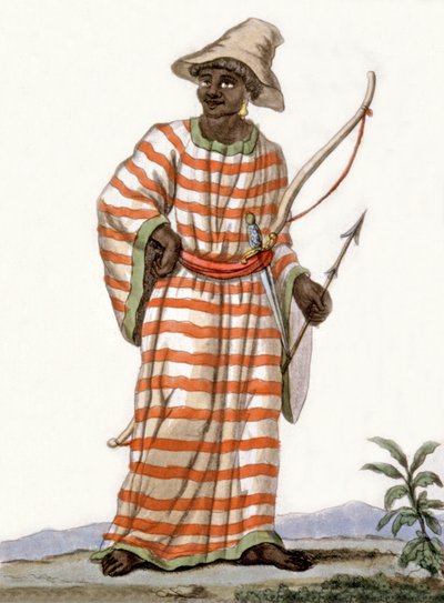 Caballero de la Cote des Graines, Costa de Marfil de Jacques Grasset de Saint Sauveur