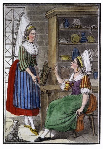 Campesinas de Normandía de Jacques Grasset de Saint Sauveur