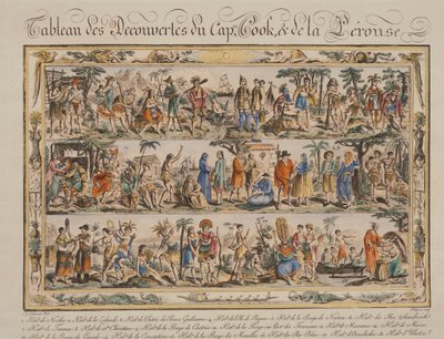 Los descubrimientos de James Cook y Jean Francois de Galaup Conde de Laperouse en el siglo XVIII de Jacques Grasset de Saint Sauveur